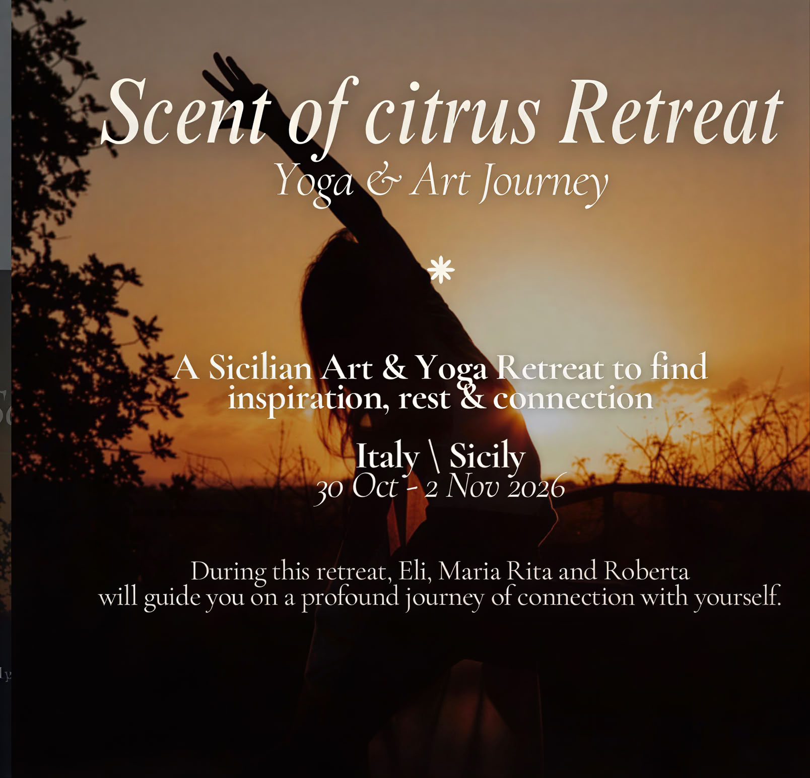 Ретрит «Аромат цитрусов» и йога с арт-путешествием