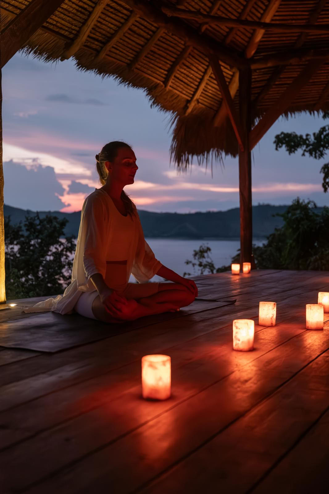 Йога — эко-лодж и ресторан Gili Asahan