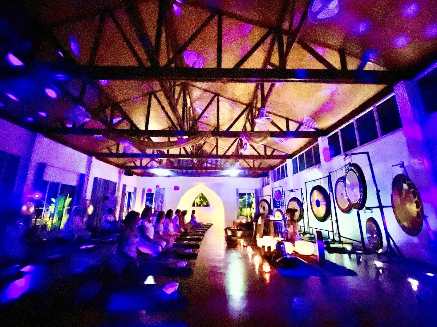 Йога среди чистой природы
