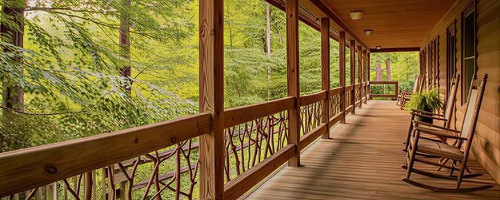 Queen Suite in Pisgah Lodge